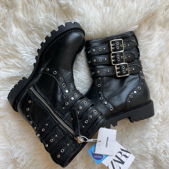ZARA, new, black boots, size 29 - Picture 2 of 4
